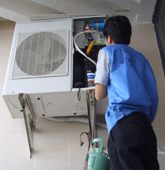 灯塔空调开机无反应维修